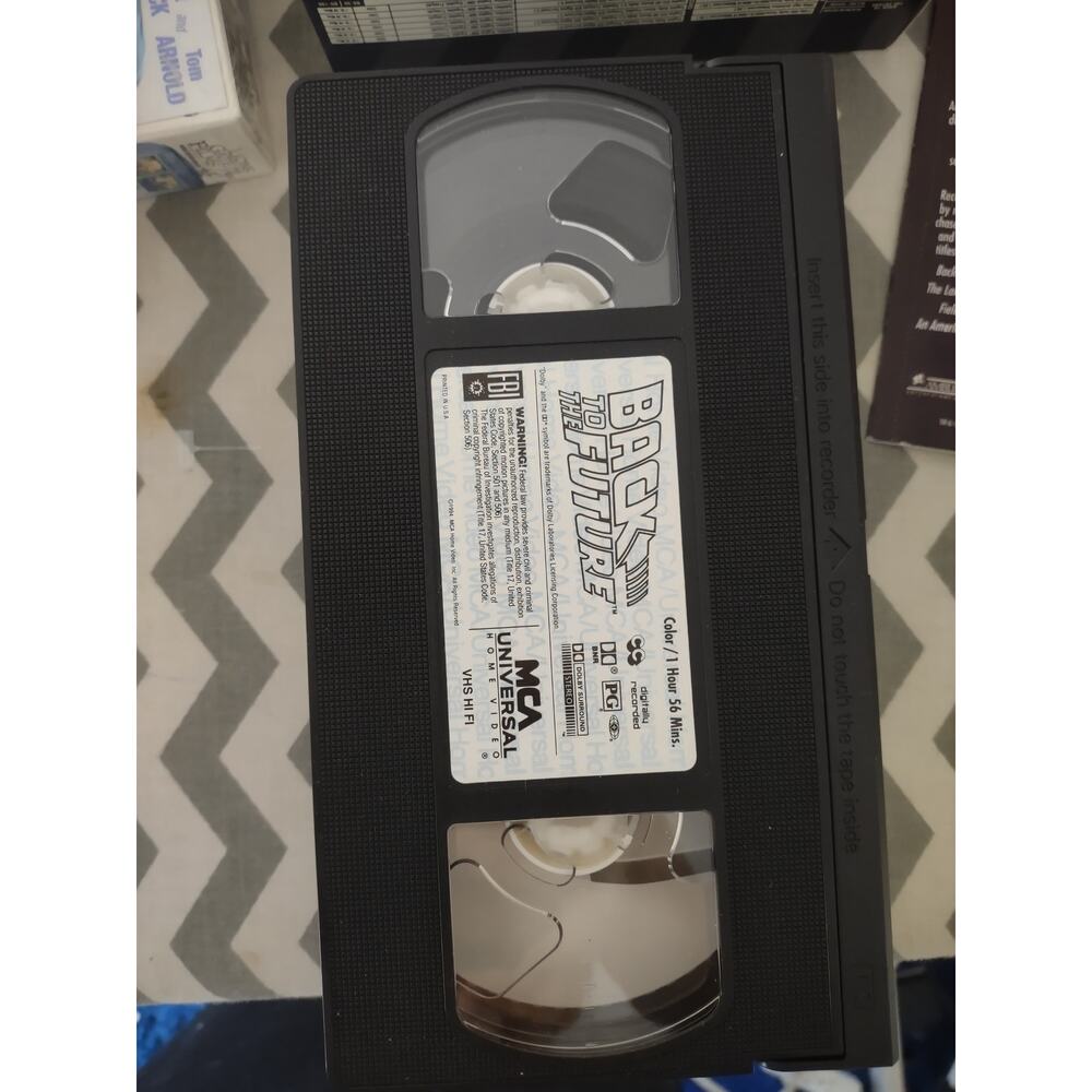 Back to the future VHS With Coupon Inserts - Picture 2 of 5